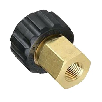 

G1/4 To M22 Brass Hose Adaptor Connctor High Pressure Washer Kit 22-14 4.5cm Connector