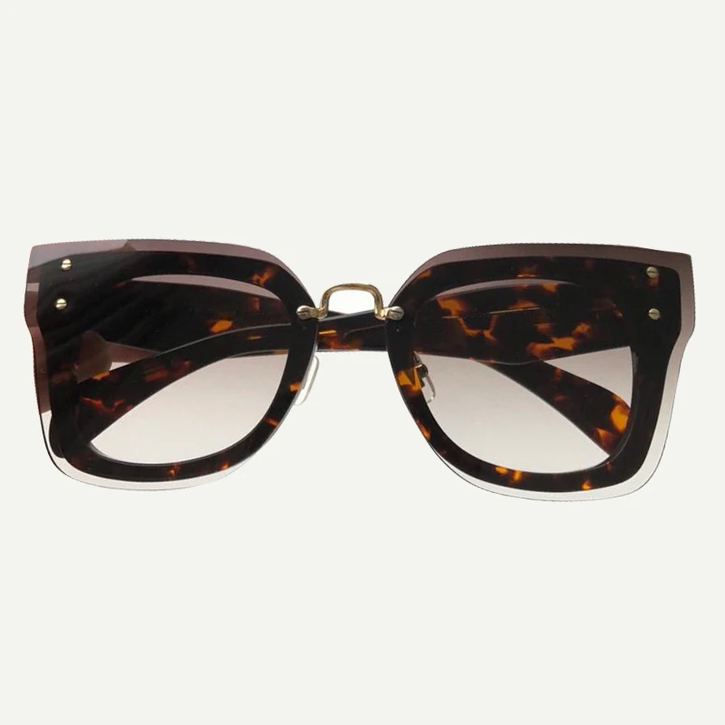 No3 Sunglasses Квадратные солнцезащитные очки, женские, модные, брендовые, дизайнерские, кошачий глаз, оттенки, женские, ацетатная оправа, солнцезащитные очки, уличные, UV400 Oculos de sol - Цвет линз: No3 Sunglasses
