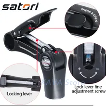 SATORI, EZ-3Adjustable, увеличивающая высоту, стояк для велосипеда 25,4/31,8 мм, Горный/городской велосипед, стебель из алюминиевого сплава, запчасти для велосипеда