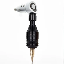 Швейцарский двигатель роторная татуировка машина Мощный Тихий с регулируемым 32 мм картридж тату-вкладыш Shader