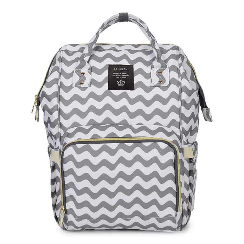 Lequeen Large Capacity Diaper Bag Multi-functional Leaves Print Mommy Travel Backpack Waterproof Bag Diaper Stroller Baby Bags Lequeen Large Capacity Diaper Bag Multi-functional Leaves Print Mommy Travel Backpack Waterproof Bag Diaper Stroller Baby Bags