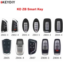 KEYDIY KD חכם מפתח ZB02 ZB03 ZB04 ZB05 ZB06 ZB07 ZB08 ZB סדרת מרחוק מפתח עבור KD X2 מפתח מתכנת