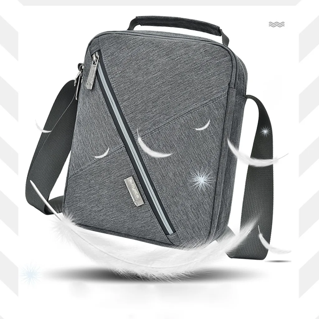 men's waterproof large capacity crossbody shoulder bag