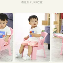 Детский обеденный стол обеденный стул мультяшное сиденье Пластиковый Стул маленькая скамейка стул для детей стол и стул детский стол и стул