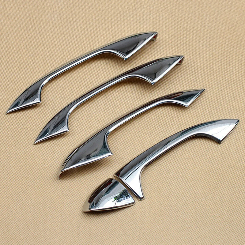 

1 Set Of Chrome-plated Car Door Handle Cover For Mercedes-Benz E-Class C-Class GLE GLC Auto Door Handle Covers