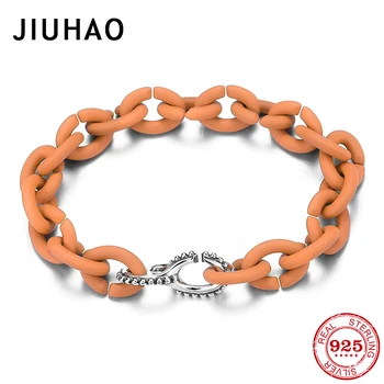 

Fashion Silver -charms Rubber X Mellow Orange Bracelet Personalized symbol of women independence Jewellery Bracelets