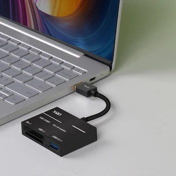 

Card Reader Aluminium Alloy Photos Videos Type-C Flash Memory Camera USB3.0/2.0 XQD ABS Portable for Sony G Series