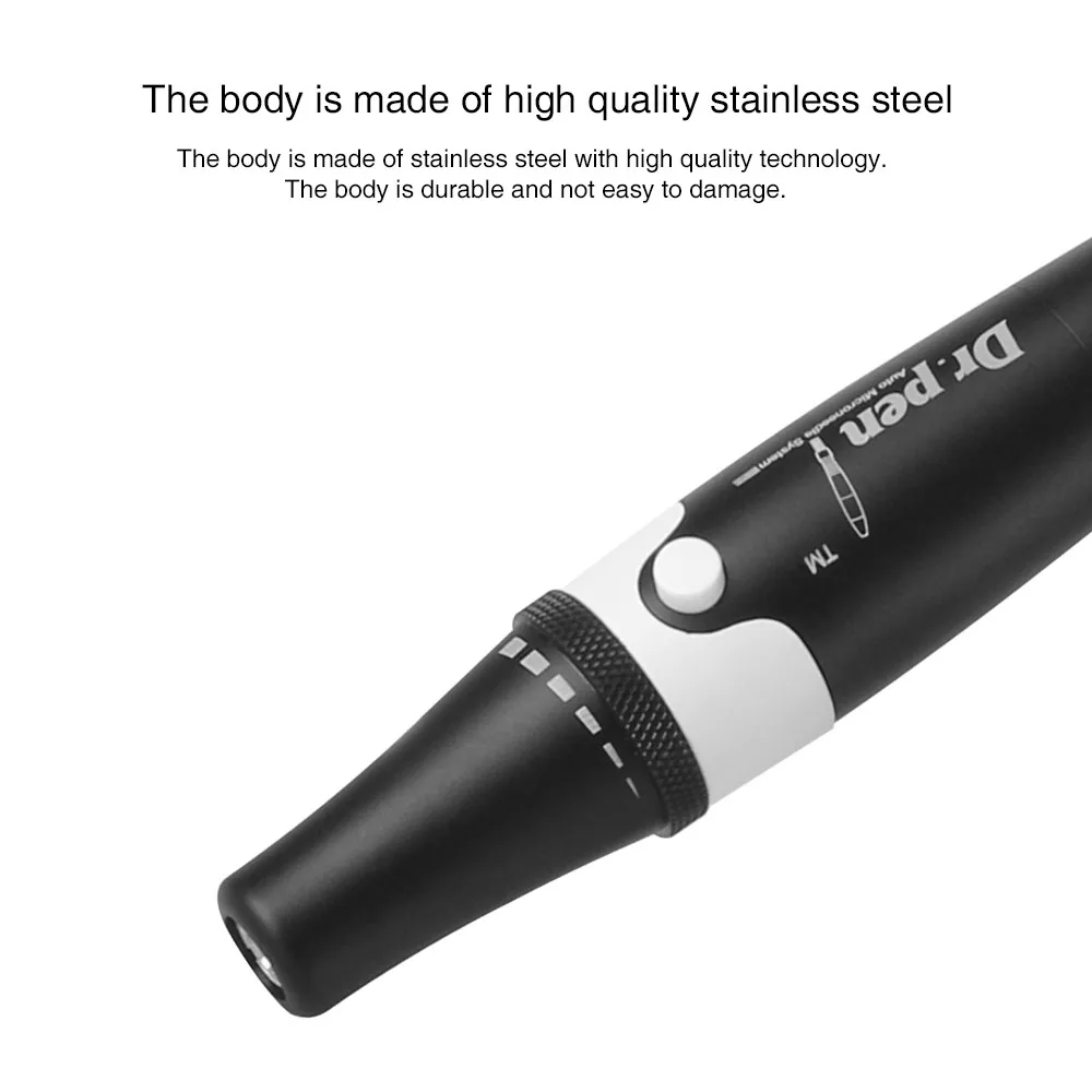 Электрическая ручка Ultima A7 Dr.pen микроиглы штемпель Дерма игла терапевтическая