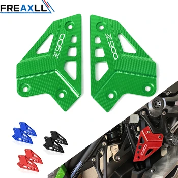 

For Kawasaki Z900 Z 900 2017 2018 Motorcycle Accessories Foot Peg Heel Protection Protective Film Mount Heel Guard Protector