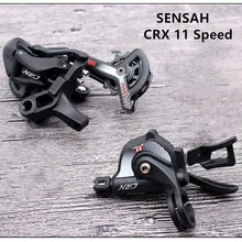 SENSAH CRX 1x11 триггерный переключатель передач+ schaltwerke 11s feur MTB, Kompatibel mit M7000 M8000