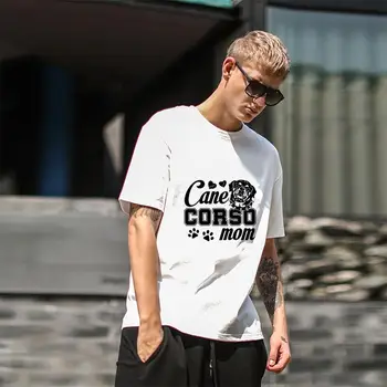 

Personality cane corso mom tee t shirts male female plus sizes s-5xl short sleeve pop top tee