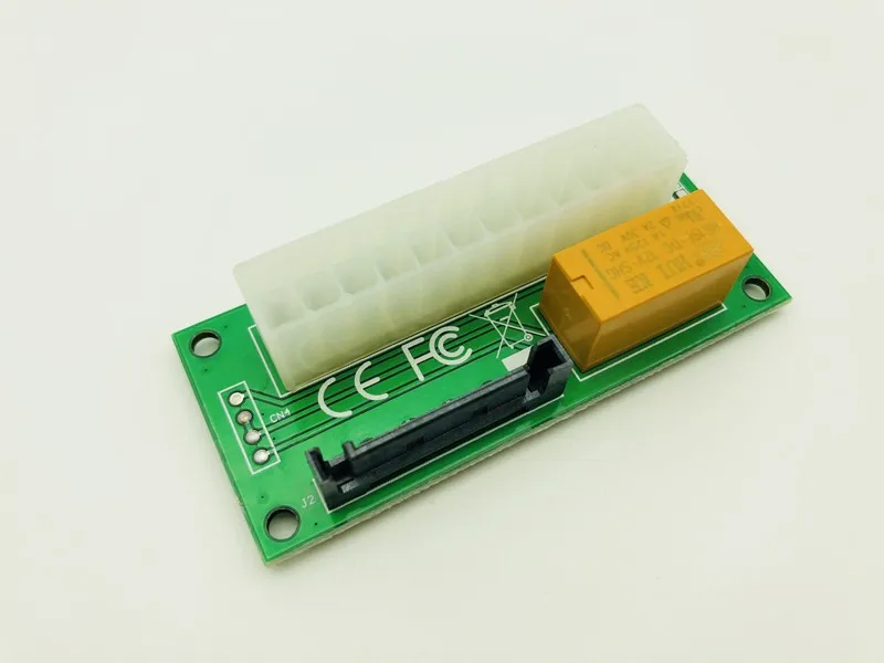 Add2psu Dual Psu Power Supply Adaptor Sync Starter Extender ATX 24Pin to Molex SATA Card For BTC Miner Mining