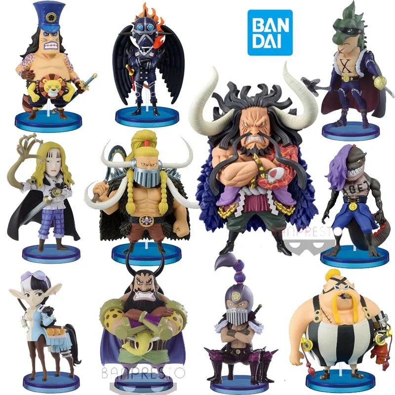 Bandai One Piece Babanuki Kaido Hawkins Speed X Drake Holdem King Queen Jakku Pageone Beasts Pirates Wcf Anime Model Toys 7 13cm Action Figures Aliexpress