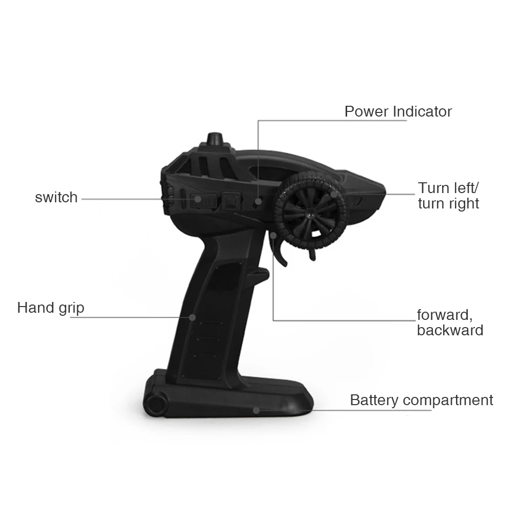 

1/20 2.4Ghz 4WD Toys Shockproof Electric Buggy Non Slip Off-road Vehicle Suspension Remote Control Brake Function RC Car Monster