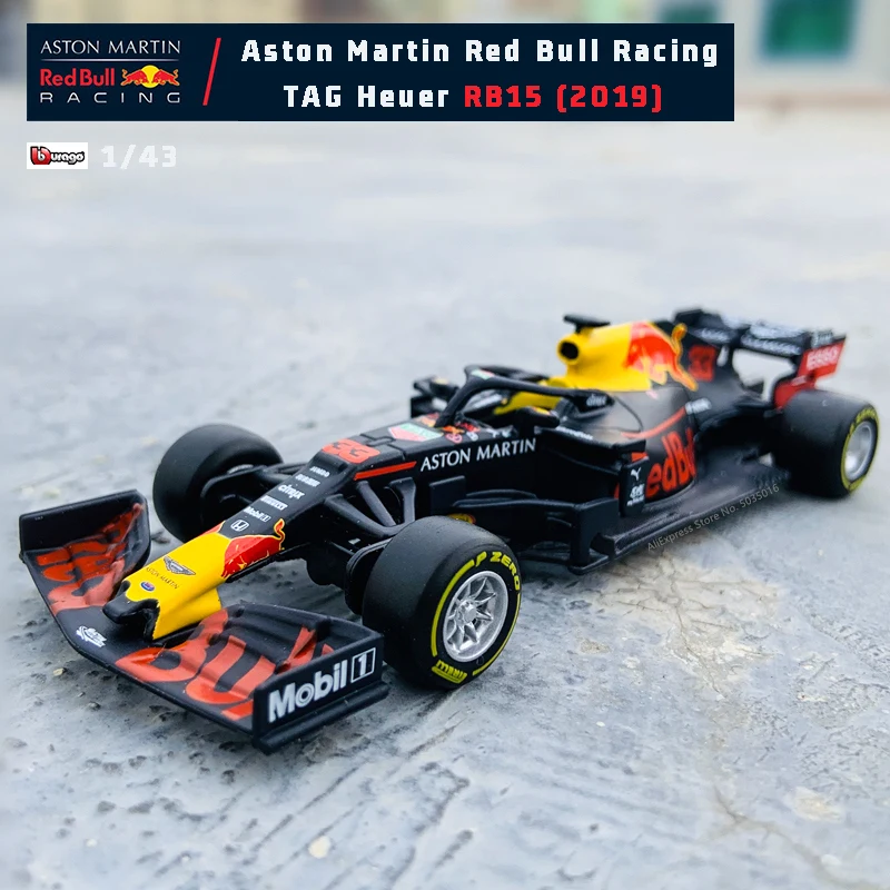 

Bburago 1:43 2019 Bull RB15 Max Verstappern-33# Simulation alloy super toy car model Collection gift toys SF90 W10 RB15