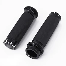 25 мм CNC рукоятка руль подходит для Harley Touring Sportster Dyna Softail VRSC