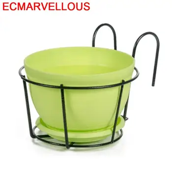 

Plante Decoracion Exterior Outdoor Decor Dekoru Decoration Decorative Metal Balcon Balkon Flower Shelf Balcony Plant Rack