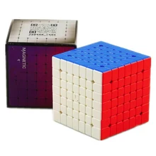 7x7x7 Magnetic Speed Cube Professional 6.9cm Puzzle Magic Cube Educational Toys Stickerless Black 7x7x7 Magnetic Speed Cube Professional 6.9cm Puzzle Magic Cube Educational Toys Stickerless Black