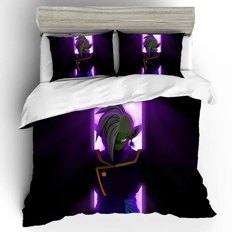 Домашний текстиль постельное белье Dragon Ball Ropa De Cama Kid Sabanas 3d комплект постельного белья королевского размера Nevresim Takimlari Cat постельное белье поплин