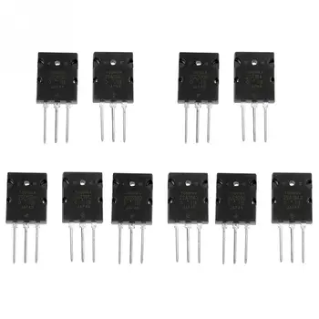 

5 Pair 2SA1943 2SC5200 High Power Matched Audio silicon Transistor