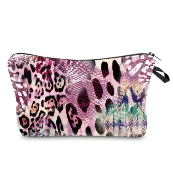 

Multifunction Travel Cosmetic Bag Printing Leopard Makeup Case Pouch Organizer 517D