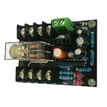 

Pohiks UPC1237 Speaker Protection Board AC12V-24V OMRON Relay Audio Driver Delay Protection Board For Stereo 2 Channels