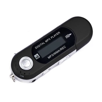 

USB 2.0 MP3 Player Portable USB Digital MP3 Music Player LCD Screen Support 32GB TF Card & FM Radio
