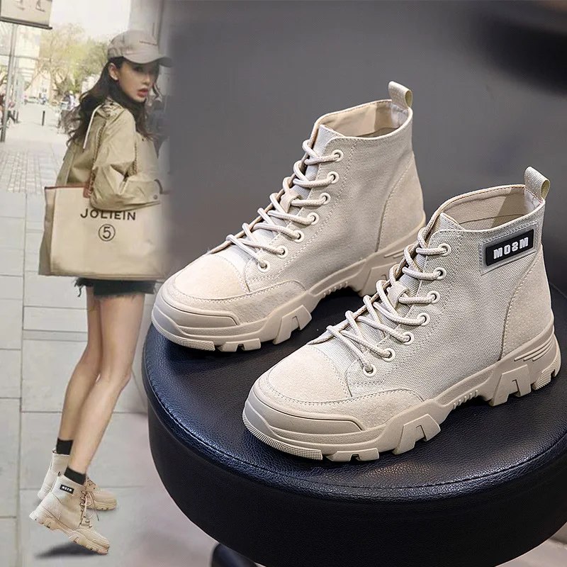 

Autumn women's shoes Martin boots women's shoes 2019 new joker preppy women's boots women's leather suede ankle boots women