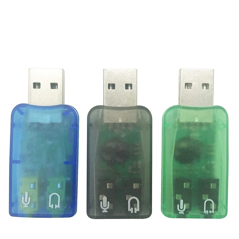 USB-аудиоадаптер разъемы для наушников и микрофона 3 5 мм внешняя стереозвуковая