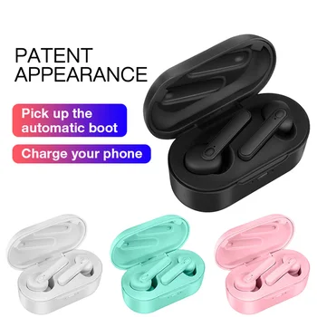 

DT-5 TWS 5.0 Earphone Wireless Bluetooth Earpbuds Neckband Hifi Headset Air Earbuds With Microphone For Mobile Xiaomi Android
