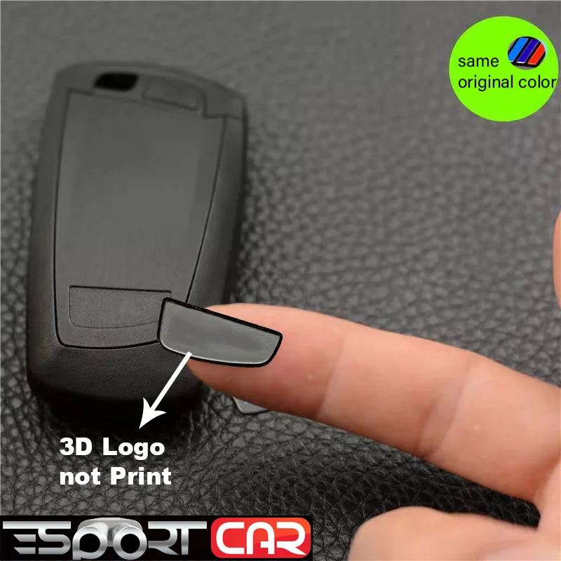 

Car Remote Key Back Sticker with M emblem for BMW key-less remote 3D sticker battery door for F10 F30 1 2 3 4 5 6 7 Series