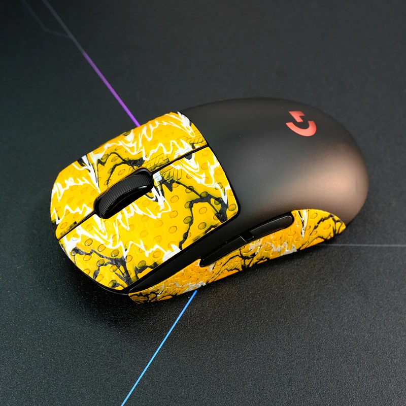 Kashcy Lizard Skins Mouse Skates Sticker For Esport Gamer Handmade DYI Customized Size Non Slip Sweat Ultra-thin Anti-Slip-0