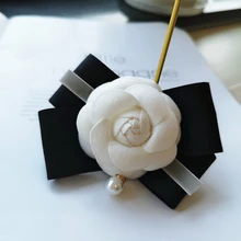 Классический женский галстук-бабочка, стерический цветочный галстук, Модный женский галстук-бабочка, Женский Галстук, бизнес-брошь для персонала отеля, аксессуары для рубашек