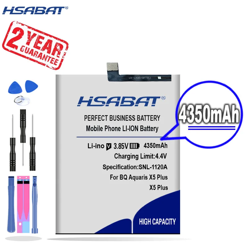 Новое поступление [HSABAT] сменный аккумулятор на 4350 мАч для BQ Aquaris X5 Plus | Мобильные