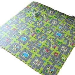 Tapis de sol Puzzle éducatif pour enfants, tapis de sol en mousse de mosaïque, tapis rampant épais 