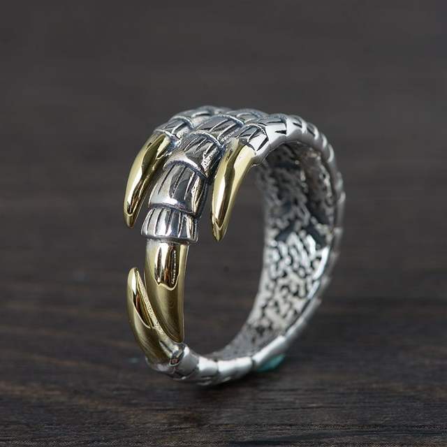 ORIGINAL 925 STERLING SILVER EAGLE CLAW RINGS