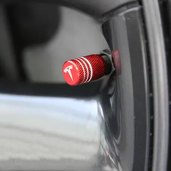 

4pcs Car Styling Wheel Screw Cap Cover Kit Wheel Nut Exterior Modified Decoration For Tesla Model 3 X S Accessories