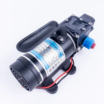 

DC 24V 100W 130PSI 8L / Min Water High Pressure Diaphragm Self-Priming Pump Pressure Switch Type Pump For Garden Wagon