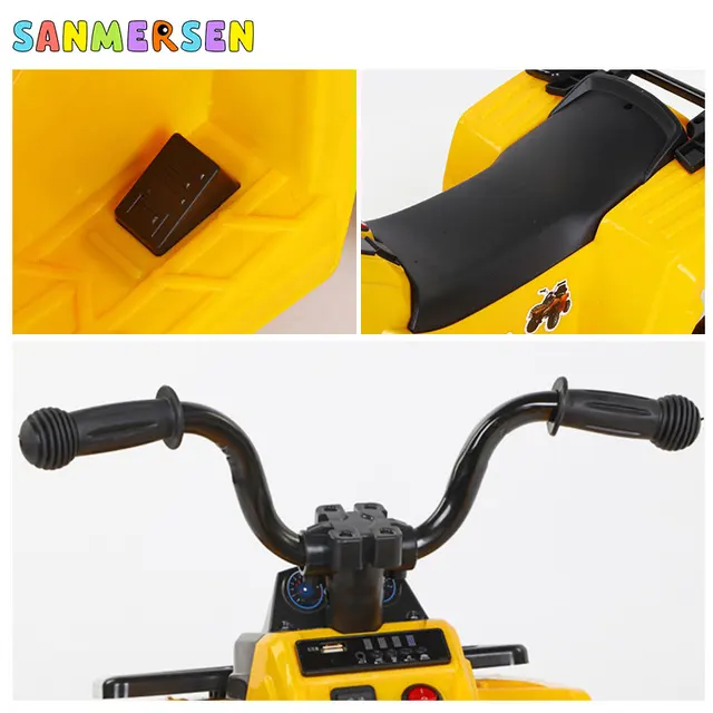Four-wheel Drive Kids Electric Cars Children Electric Car Ride On 2-8 Years Riding Toy Off-road Vehicle Child Remote Control Car 6