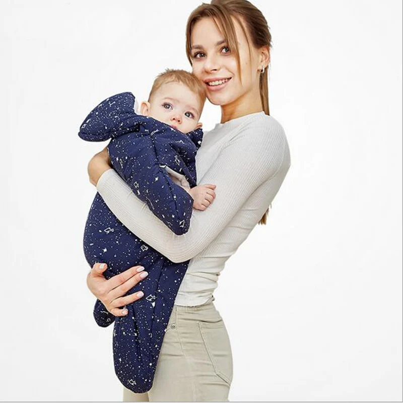 Baby Sleeping Bag For Stroller Starfish Shape Winter Warm Newborns Kids