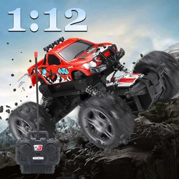 

1/12 RC Car 2.4GHz 4WD Off-road Remote Control Car Stunt Drift Climbing Electric Vehicle Radio RC Car Toys for Children Gifts
