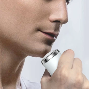 

Mini Electric Shaver Men's Razor Waterproof USB Charge Dry Wet Manual Shaving Men Styling Gift Outdoor Travel Protable Tool