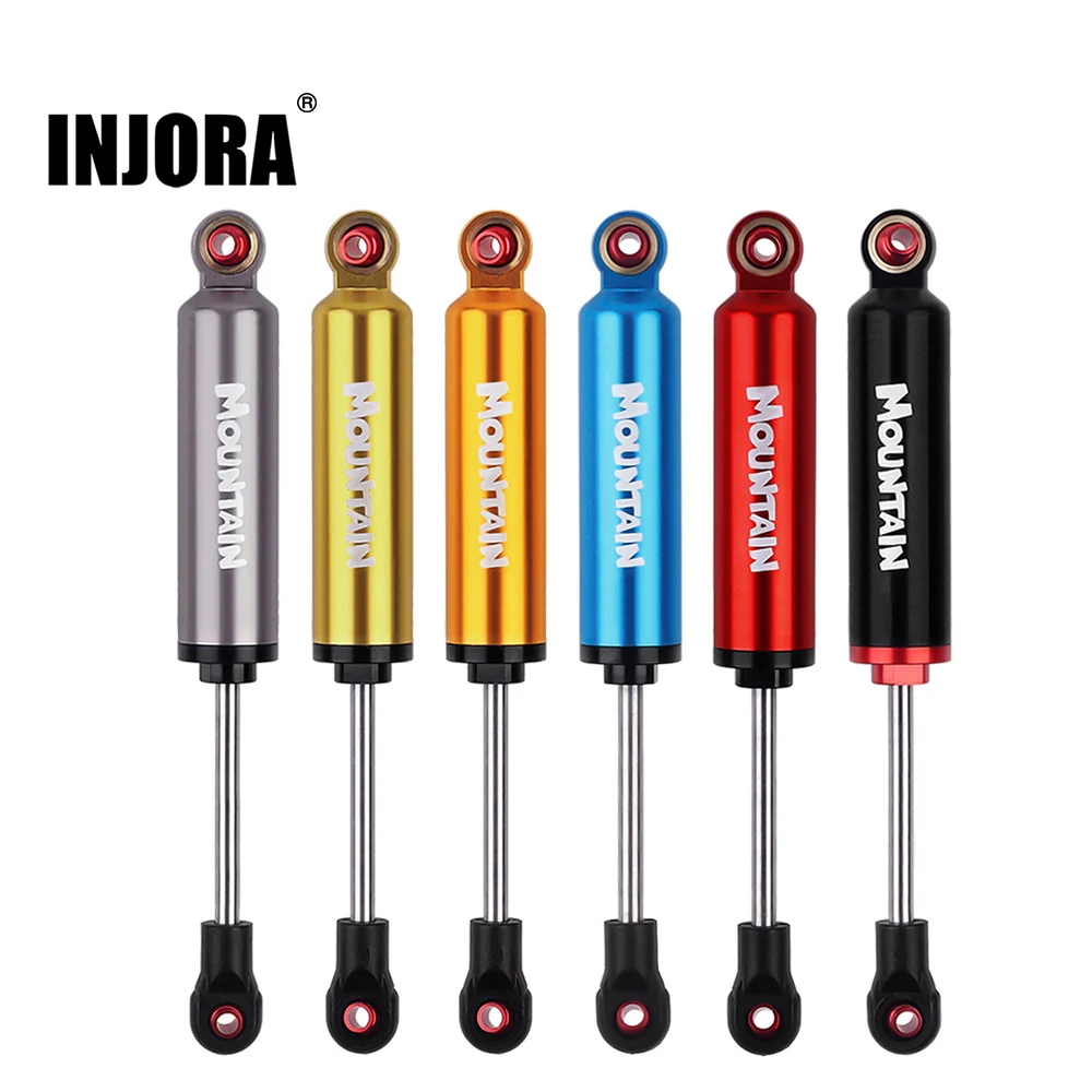 INJORA RC Car 2Pcs Built-in Spring 90/100/110/120mm Shock Absorber Damper For 1/10 RC Crawler Axial SCX10 90046 TRX-4 MST Redcat