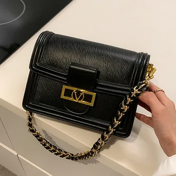 

Wild Postman Bag 2020 New Women's Bag Messenger Bag Small Shoulder Portable Chain Armpit Bag Women Purse and Handbags Louis Bags
