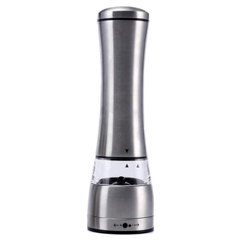 

Stainless Steel Manual Pepper Grinder Household Pepper Grinder High-capacity Kitchen Tool Mills 2