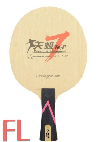 Dhs Tg 7p ракетка для настольного тенниса/ракетка для пинг-понга/ракетка для настольного тенниса с бесплатной клейкой лентой - Цвет: shakehand long FL
