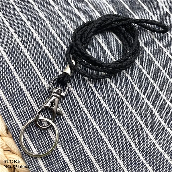 لينة بو نسج الجلود الحبل الرقبة حزام للهاتف المحمو...