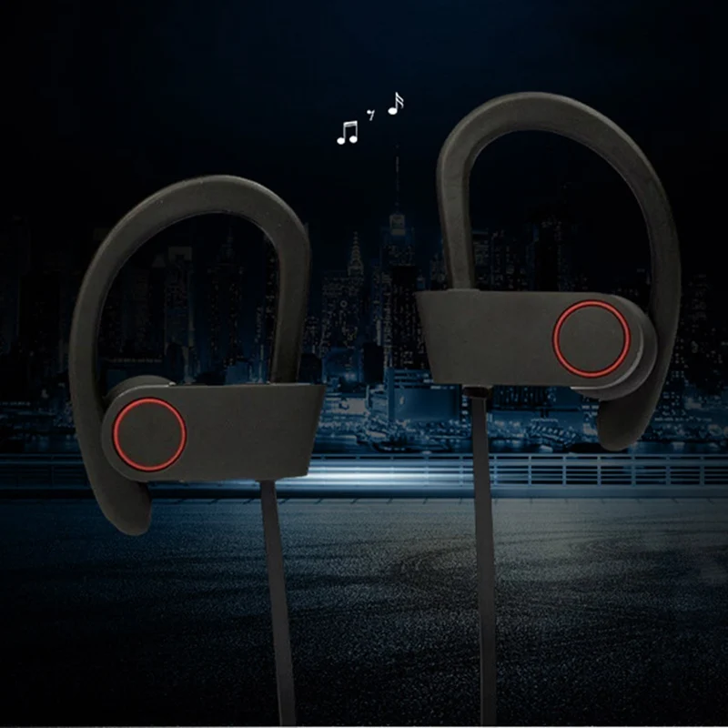 Bluetooth гарнитура Висячие Наушники Беспроводные Стерео спортивные наушники для мобильного телефонная Bluetooth гарнитура