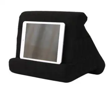 Черный DF859 многоугольная мягкая подушка, подушка, подставка для Ipad, планшетов, книг, смартфонов, журналов, мягкая кружевная подушка - Цвет: Черный
