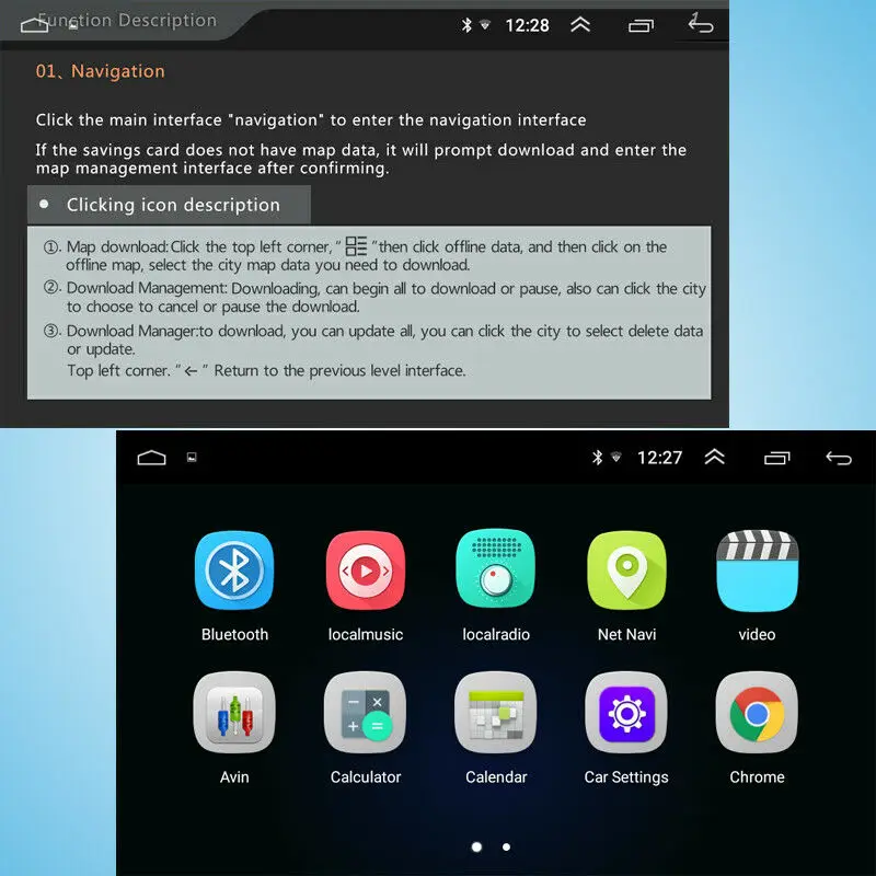 2 Din Android 8,12 ГБ ОЗУ 32 Гб ПЗУ автомобильный Радио Мультимедиа Видео плеер Универсальный Авто Стерео gps для Toyota Nissan Suzuki ISO